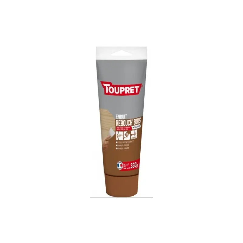 Prix Réduit ENDUIT REBOUCH‘BOIS 330G – TOUPRET