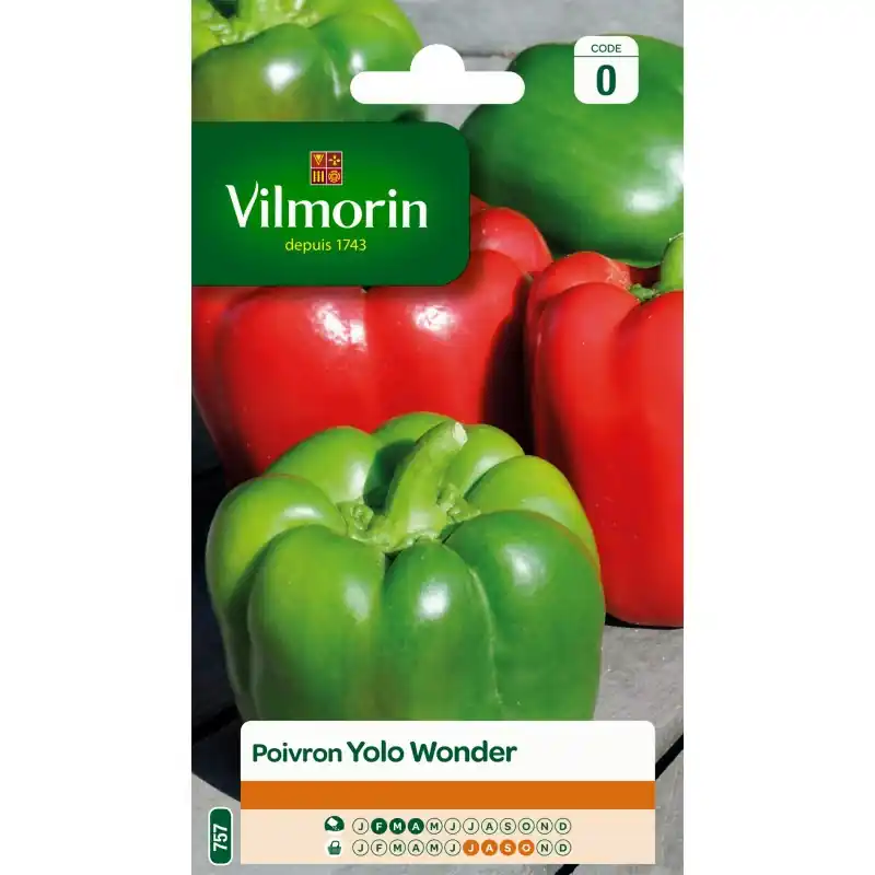 Remise POIVRON YOLO WONDER – VILMORIN