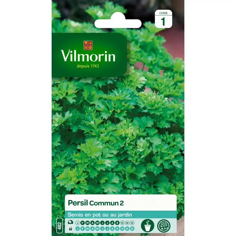 Produit De Marque PERSIL COMMUN 2 OFFICINAL – VILMORIN