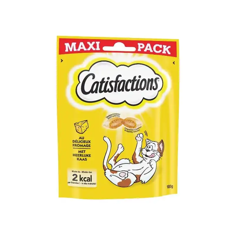 FRIANDISES AU FROMAGE 180G – CATISFACTIONS Authentique