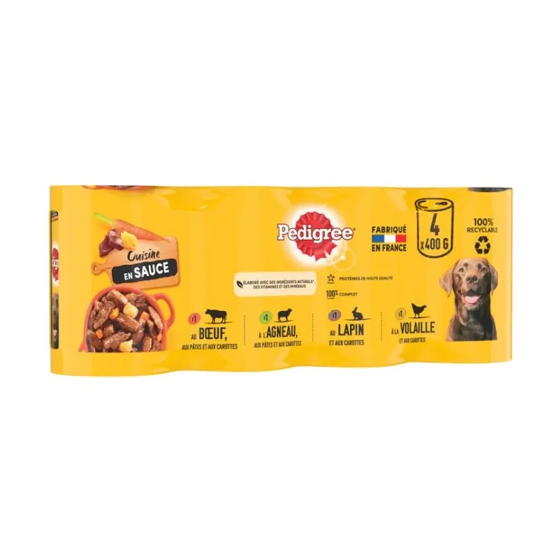Remise PÂTÉE POUR CHIENS 4 SAVEURS – PEDIGREE