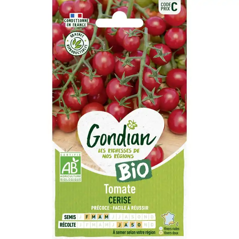 Meilleur Prix TOMATE CERISE BIO – GONDIAN