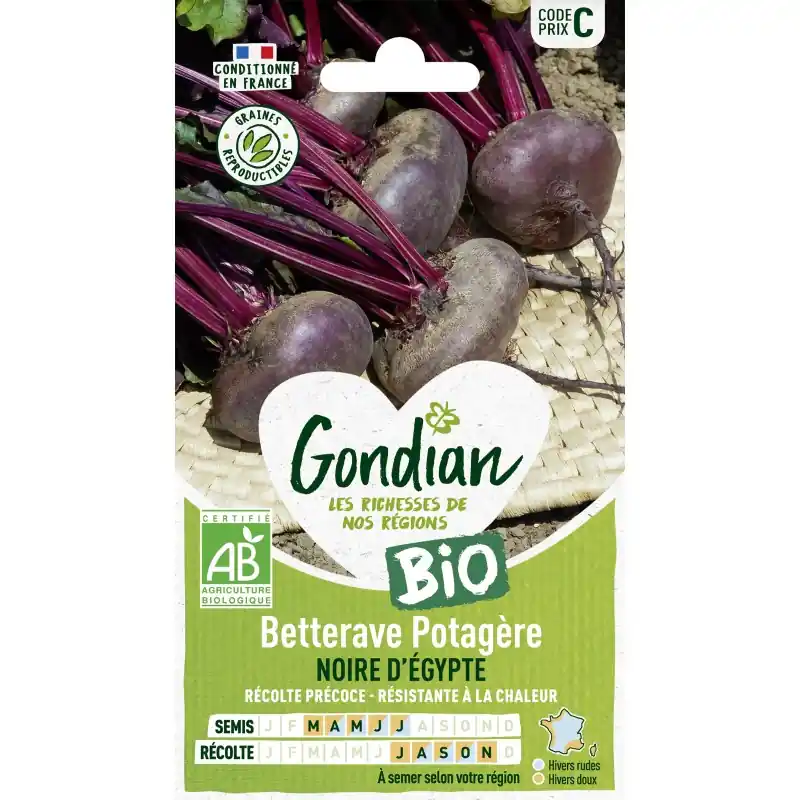 Offre Exclusive BETTERAVE NOIRE D‘ÉGYPTE BIO - GONDIAN