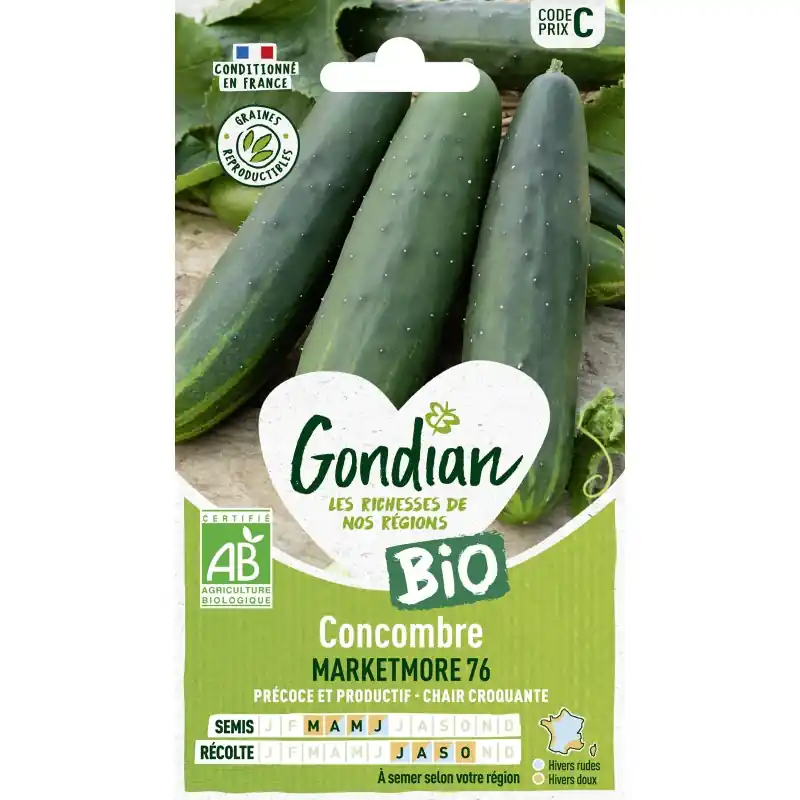 CONCOMBRE MARKETMORE BIO – GONDIAN Top Vente