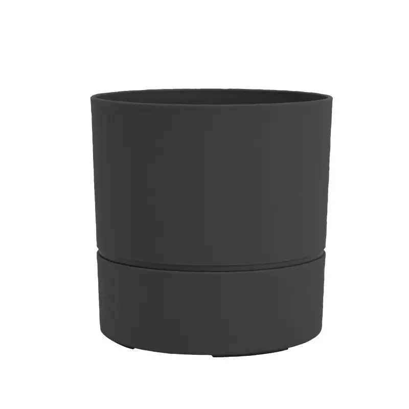 Offre Exclusive POT ROND AQUADUO Ø20CM 3.5L GRIS ANTHRACITE – EDA