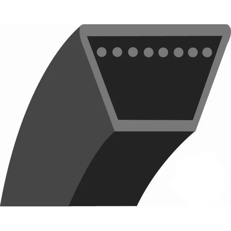 Achetez Aujourd&rsquo;hui Courroie lisse trapézoïdale qualité d‘origine (section 1/2&Prime;, L 90&Prime;) NOMA – AMF – DYNAMARK – SIMPLICITY.