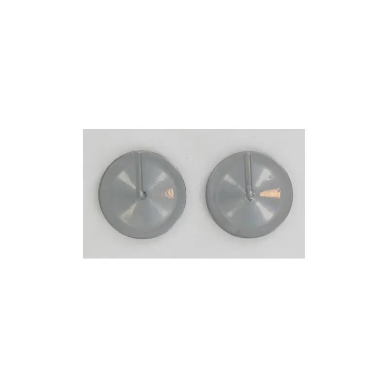 Vente Flash SUPPORTS ADHÉSIFS MÉTAL ARGENT X2 – DELZONGLE