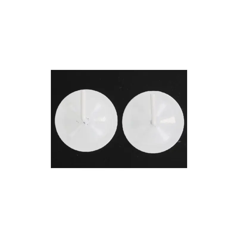 SUPPORTS ADHÉSIFS MÉTAL LAQUÉ BLANC X2 – DELZONGLE Nouvelle Collection