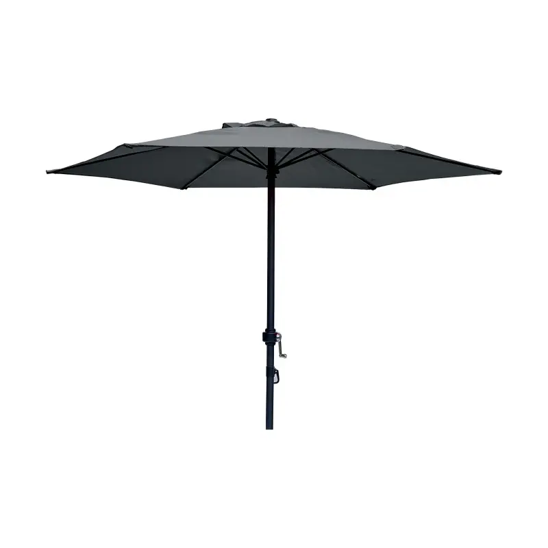 PARASOL DROIT Ø2M ANTHRACITE Prix Cassé