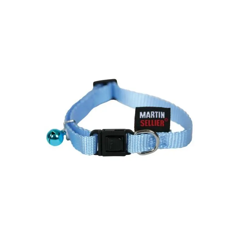 Expédition Rapide COLLIER CHAT 10-20/30 BLEU PASTEL