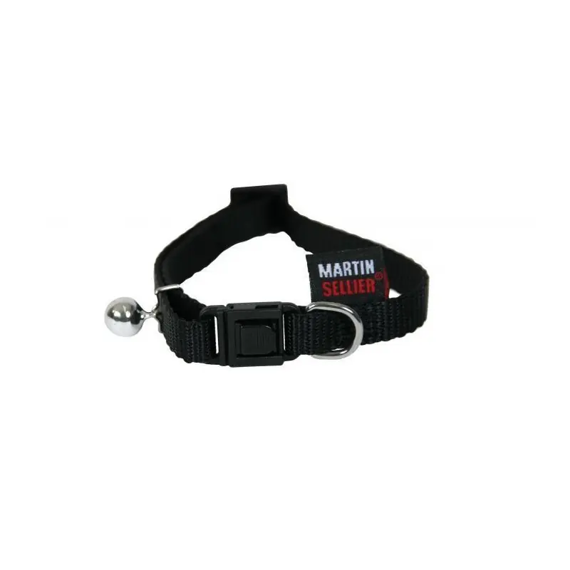 COLLIER CHAT 10-20/30 NOIR Nouvel Arrivage