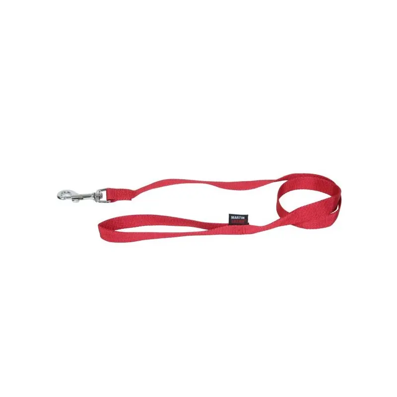 LAISSE NYLON 10-120 ROUGE Prix Cassé