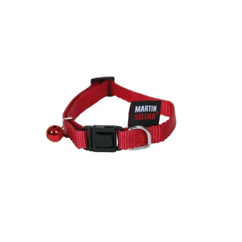 COLLIER CHAT 10-20/30 ROUGE Meilleur Choix