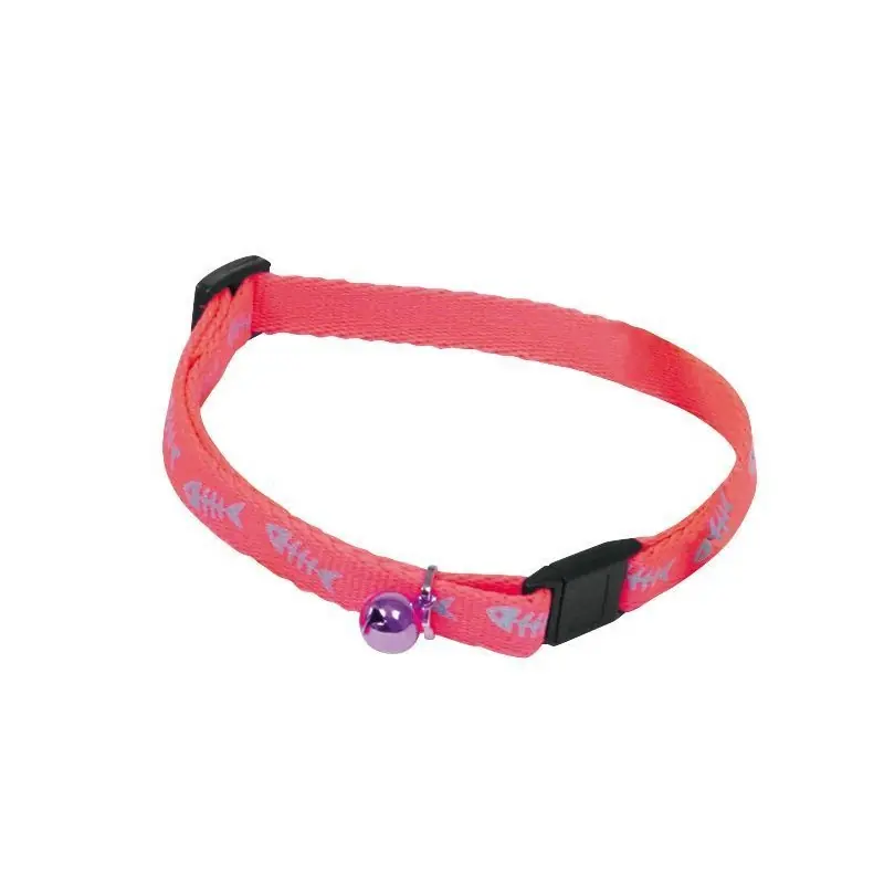 COLLIER FLUO 10-25/35 ROSE MOTIF POISSONS Paiement Sécurisé