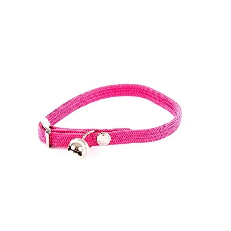 Expédié Aujourd&rsquo;hui COLLIER CHAT NYLON 10/30 ROSE