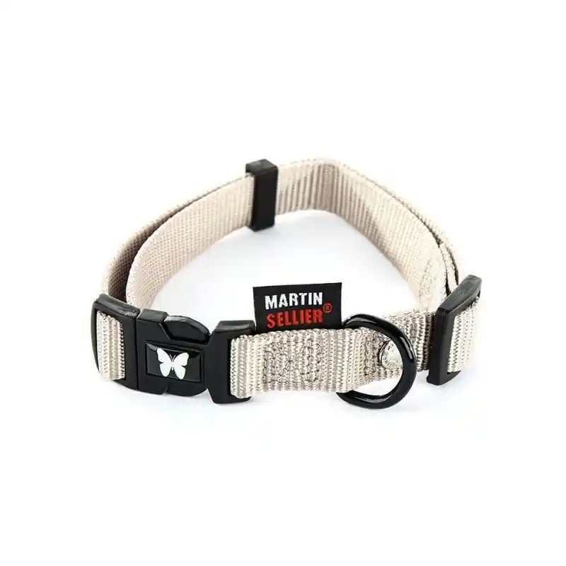 Meilleure Vente COLLIER NYLON RÉGLABLE 40-50/70 GRIS