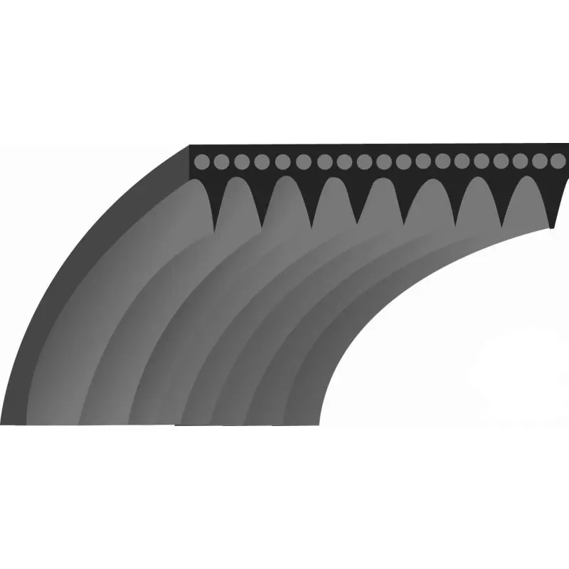 Courroie simple crantage qualité d‘origine TORO – WHEEL HORSE pour séries 200 – 200E – 620 620E & CR20. Prix Choc