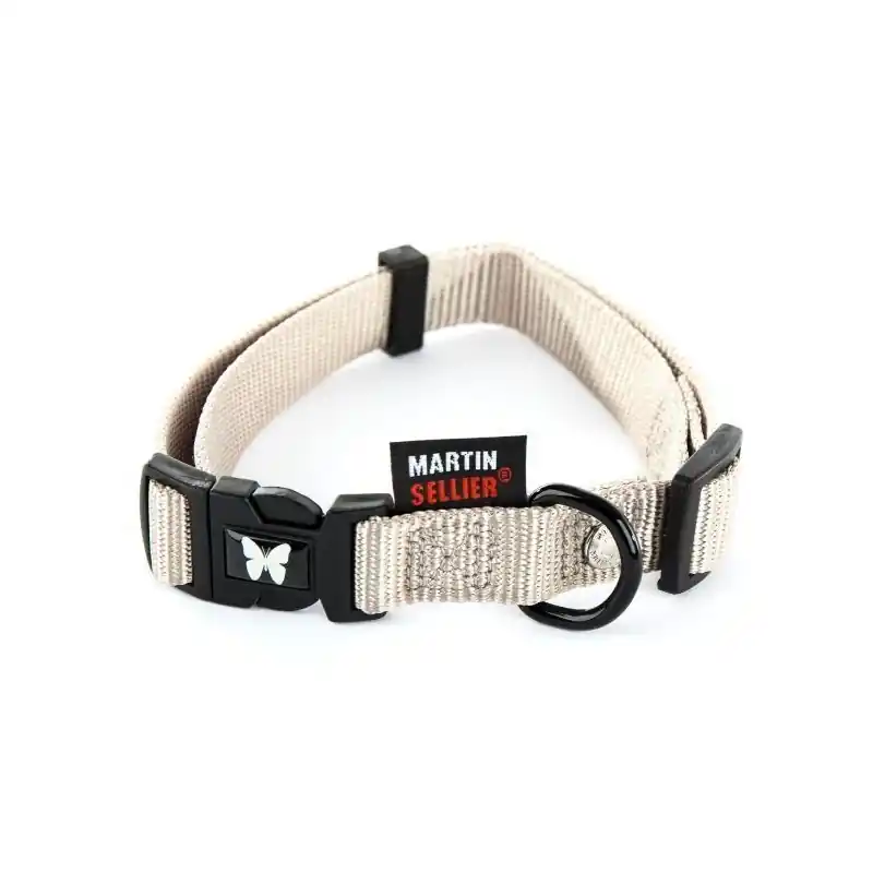 Petit Prix COLLIER NYLON RÉGLABLE 10-20/30 GRIS