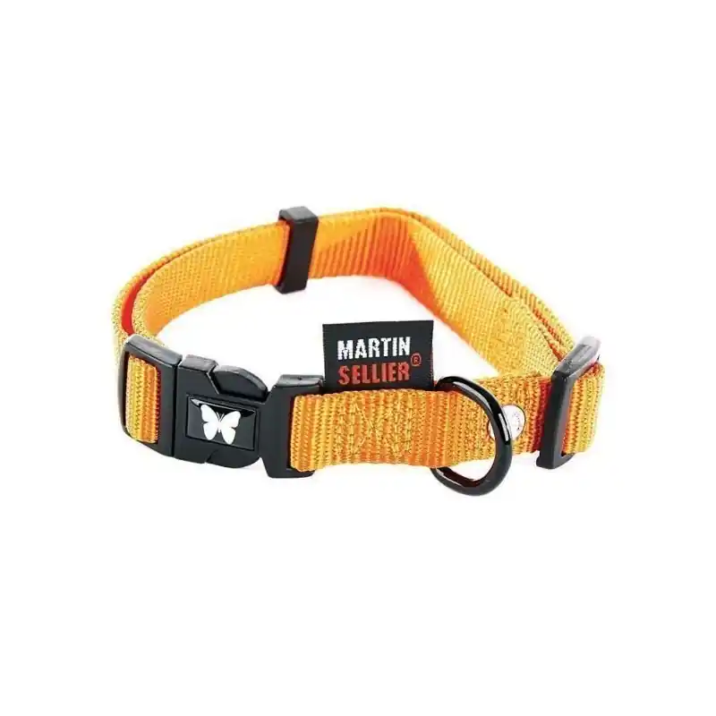 COLLIER NYLON RERÉGLABLE 20-40/55 ORANGE Jusqu&rsquo;à Épuisement Des Stocks