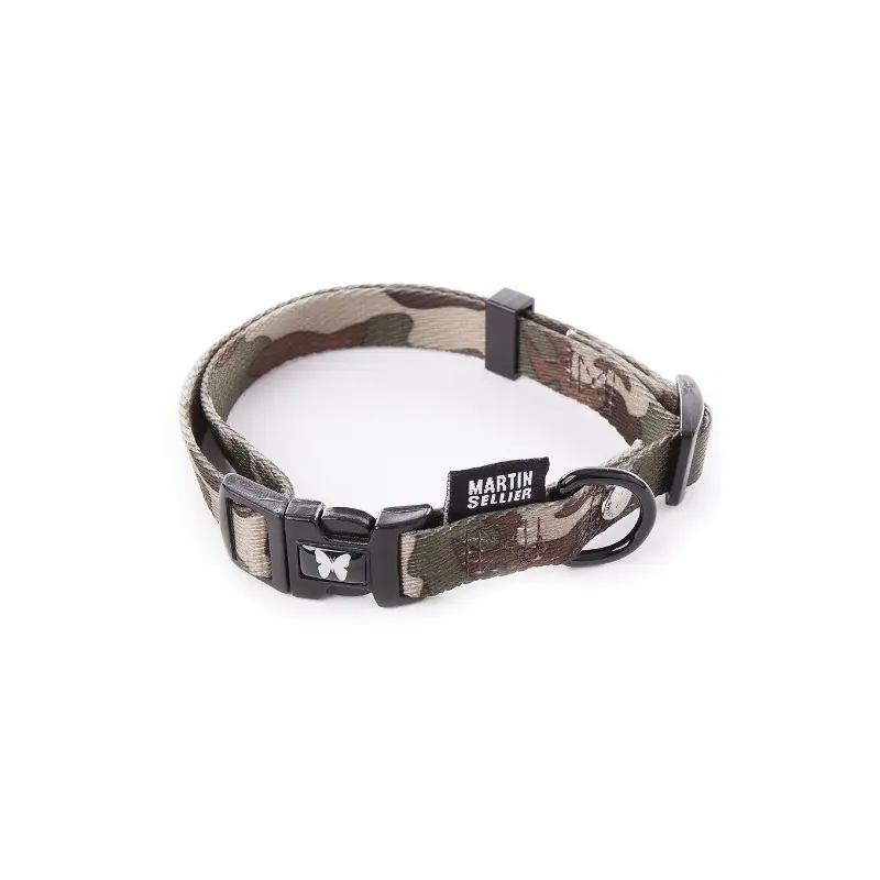 Acheter Direct COLLIER RÉGLABLE CAMOUFLAGE 25-45/65 MARRON