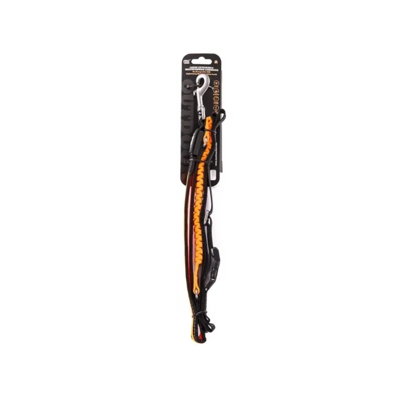 Prix Promo LAISSE EXTENSIBLE ORANGE 2.5-180-250CM LUMINEUSE