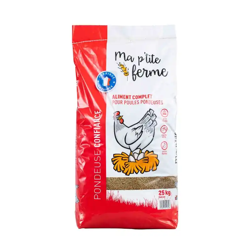 Meilleur Choix POULE PONDEUSE CONFIANCE 25 KG – MA P‘TITE FERME