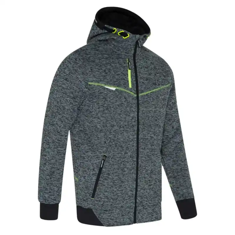Solde VESTE HOMME BOTTA AVEC CAPUCHE GRISE – NINE WORTHS