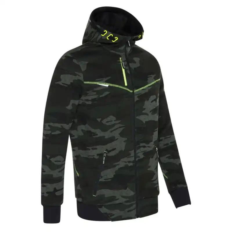VESTE HOMME BOTTA AVEC CAPUCHE WOODLAND – NINE WORTHS Nouvelle Collection