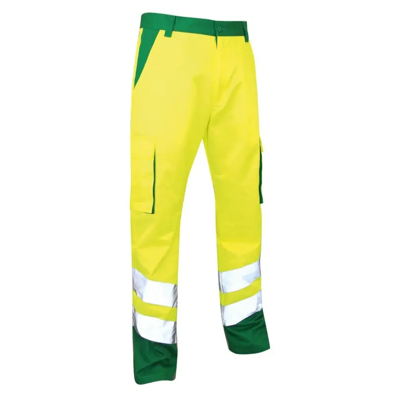 Populaire PANTALON HAUTE VISIBILITÉ BALISE JAUNE HOMME – LMA