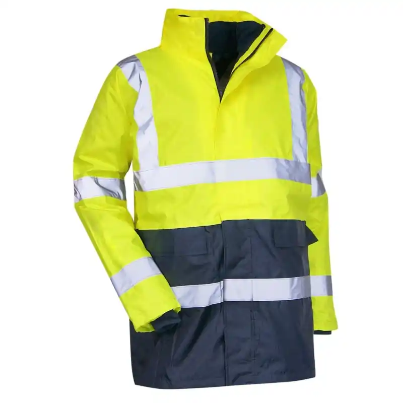 PARKA 4 EN 1 HAUTE VISIBILITÉ JAUNE HOMME – LMA Marque