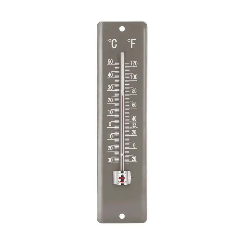 Offre Spéciale THERMOMÈTRE TÔLE PEINTE 20CM TAUPE – BLACKFOX