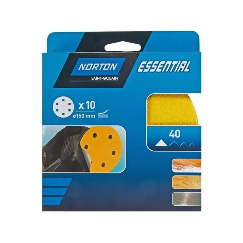 Papier abrasif 150mm NORTON 66623396945 Offre Exclusive