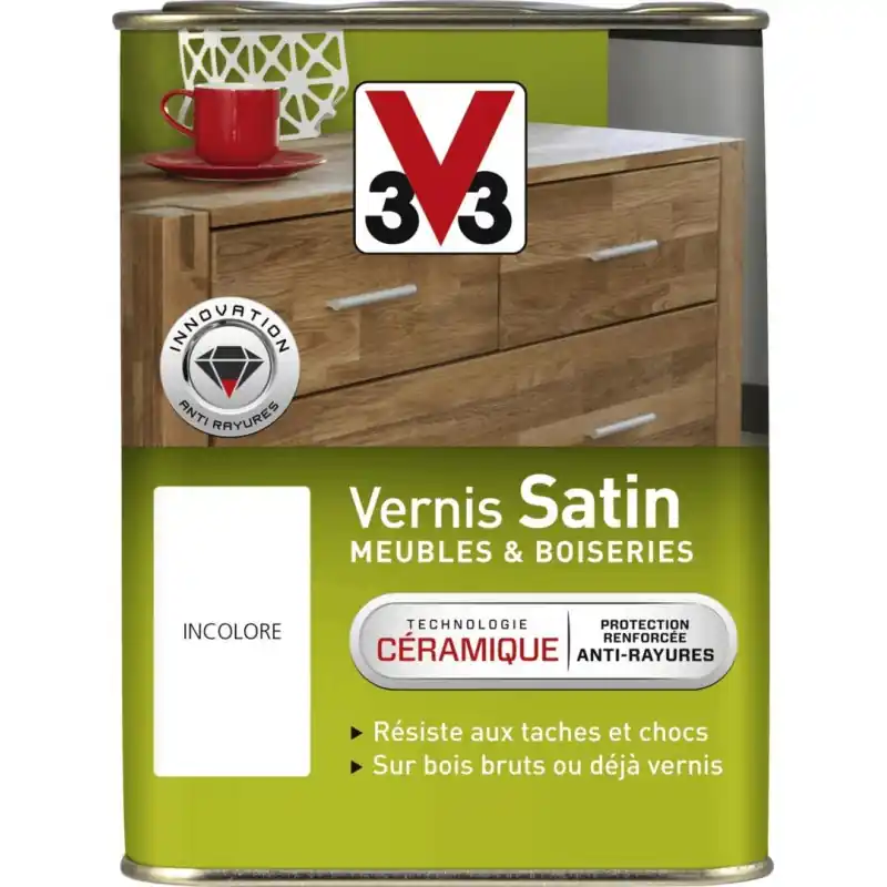 VERNIS SATIN INCOLORE CIRE 1L – V33 Must-Have