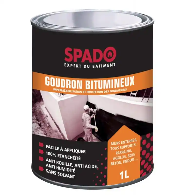 GOUDRON BITUMINEUX 1L – SPADO Certifié