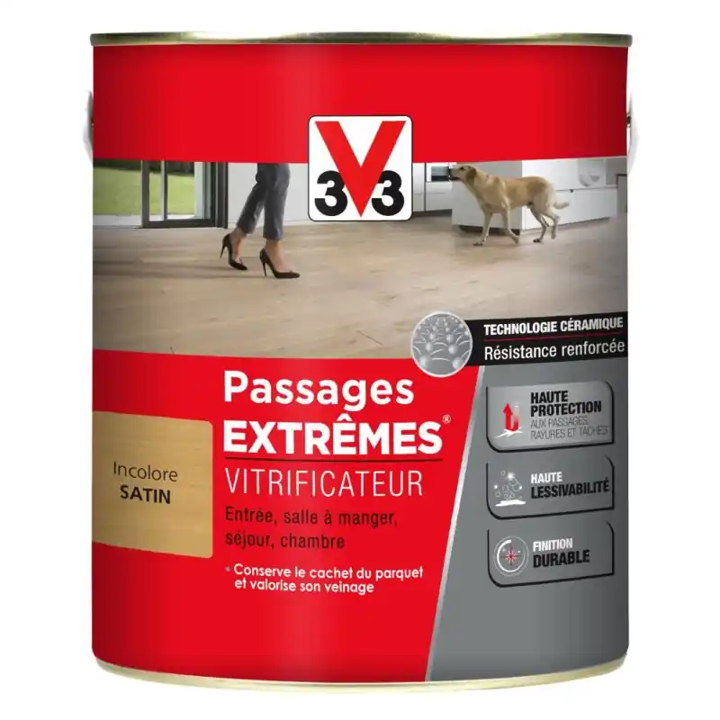 VITRIFICATEUR PASSAGES EXTRÊMES SATIN INCOLORE 2.5L – V33 Offre Spéciale