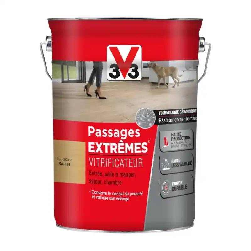 VITRIFICATEUR PASSAGES EXTRÊMES SATIN INCOLORE 5L – V33 Prix Bas