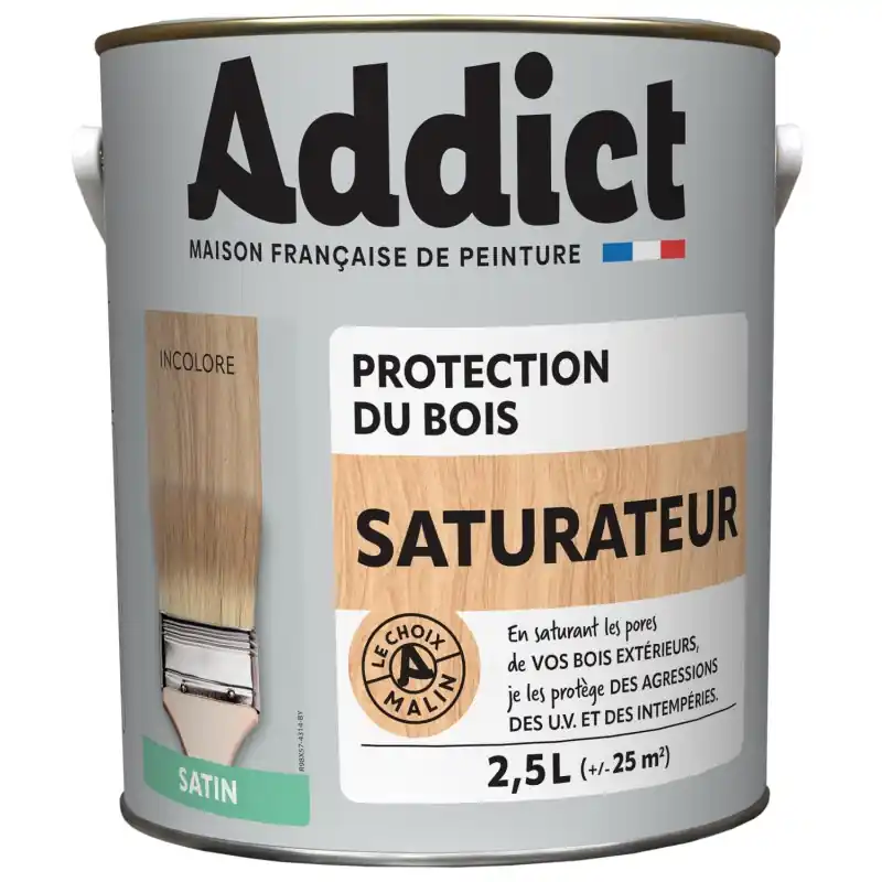Offre Du Jour SATURATEUR BOIS ADDICT INCOLORE 2.5L
