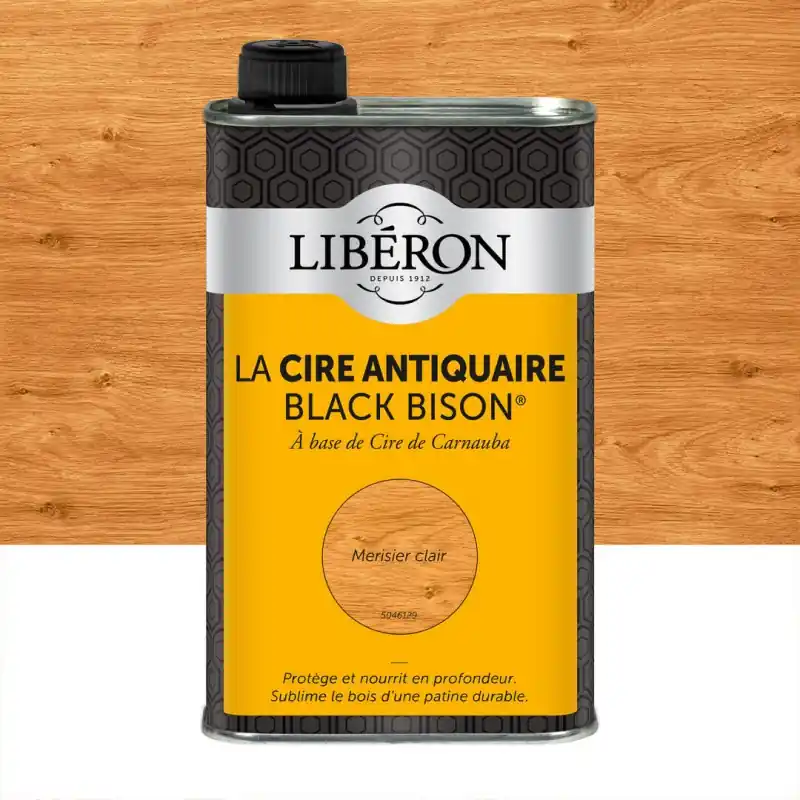 Réduction CIRE ANTIQUAIRE BLACK BISON MERISIER 0.5L – LIBERON
