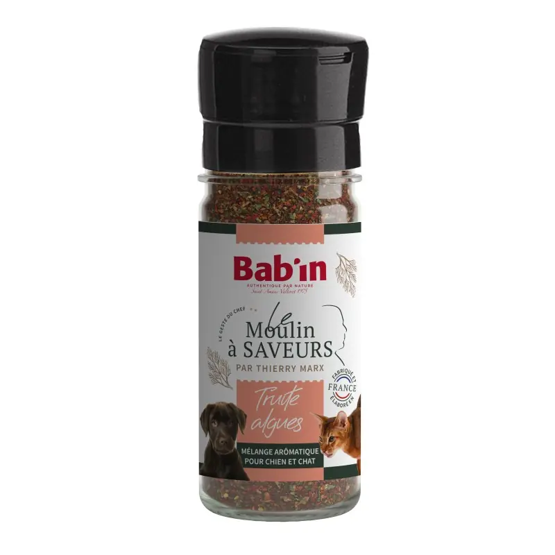Certifié MOULIN À SAVEURS TRUITE ALGUE 45G – BAB‘IN
