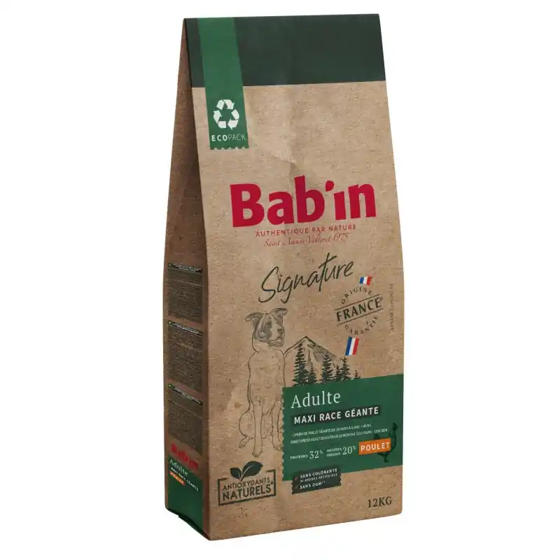 Acheter Direct CROQUETTES SIGNATURE RACE GÉANTE ADULTE 12KG – BAB‘IN