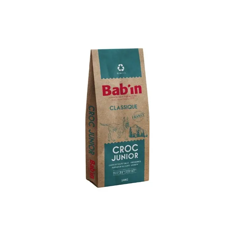 Prix Choc CROQUETTES CLASSIQUE JUNIOR 14KG – BAB‘IN