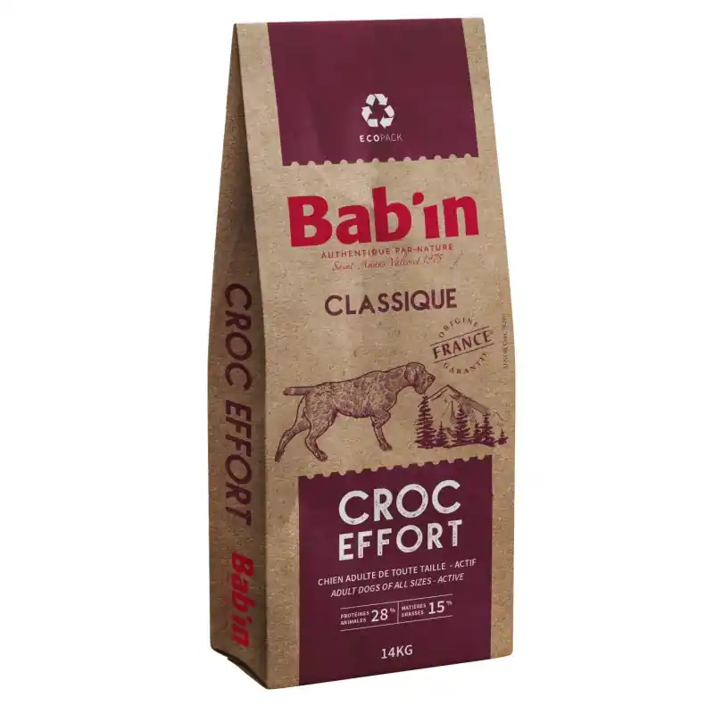 CROQUETTES CLASSIQUE EFFORT 14KG – BAB‘IN Réduction