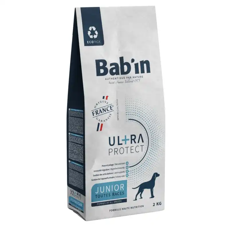 Dernier Modèle CROQUETTES ULTRA JUNIOR TOUTES TAILLES 2KG – BAB‘IN