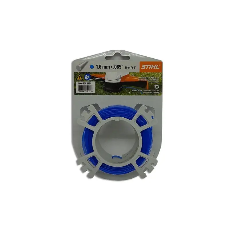 Commander Vite FIL NYLON ROND 1.6MM X 19M BLEU – STIHL