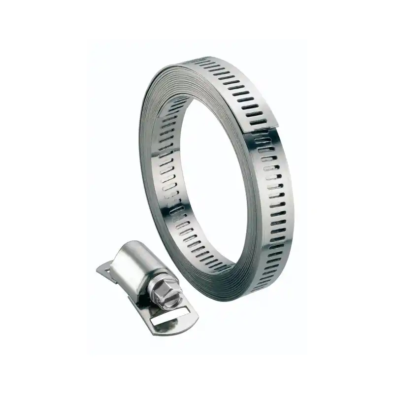 Remise COLLIER BANDE AJOURÉE SANS FIN ACIER 3M L.08 – BOUTTE