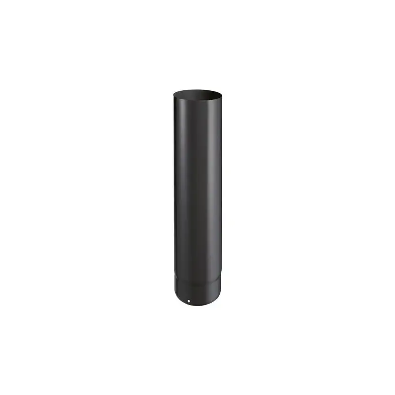 TUYAU ÉMAILLÉ NOIR Ø180MM 0.5M – JONCOUX Usine Directe