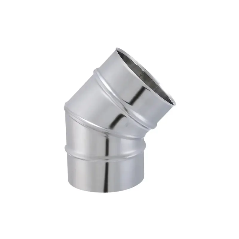 COUDE SECTEUR INOX 45° Ø125MM – JONCOUX Produit De Marque
