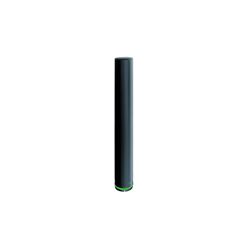 Acheter Direct TUYAU DROIT ÉMAIL NOIR Ø80MM 1M – JONCOUX