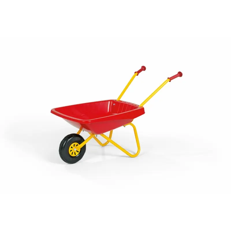 Vente Directe JOUET BROUETTE PLASTIQUE ROUGE – ROLLY TOYS