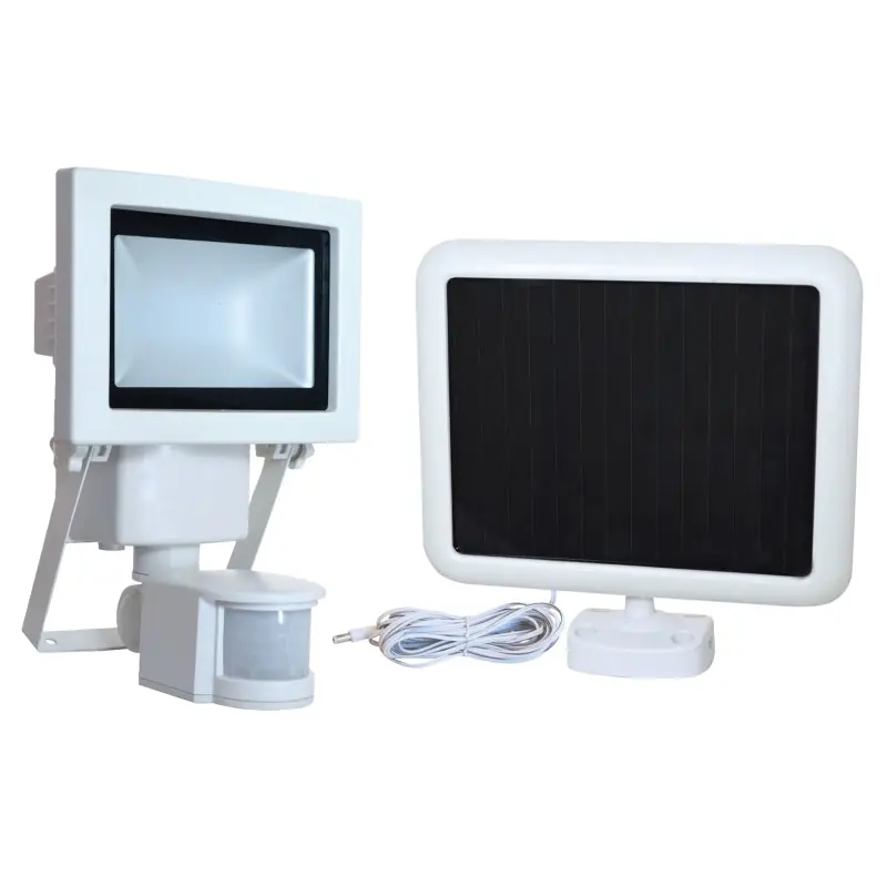PROJECTEUR LED 7.5W / 630LM PANNEAU SOLAIRE ET DÉTECTEUR MOUVEMENT – TIBELEC Commander Maintenant